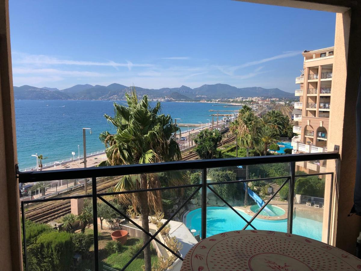 Cannes Apartment With Sea View, Aircondition And Parking Exterior foto