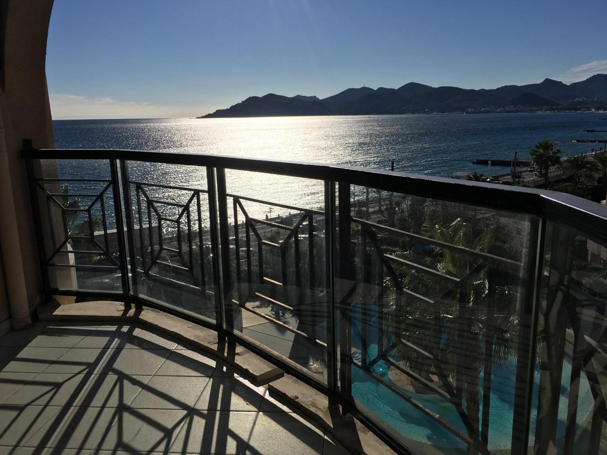 Cannes Apartment With Sea View, Aircondition And Parking Exterior foto